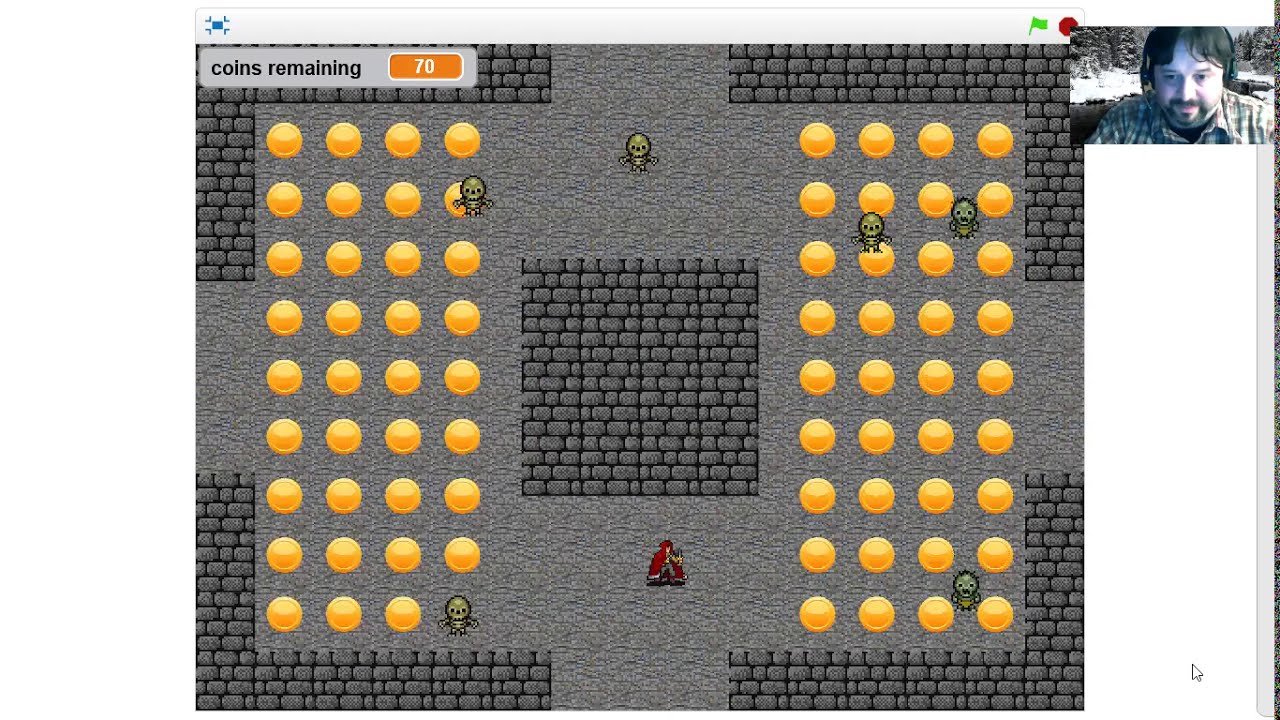 Greenfoot Lesson2Demo Part 1 - Treasure Grab Layout