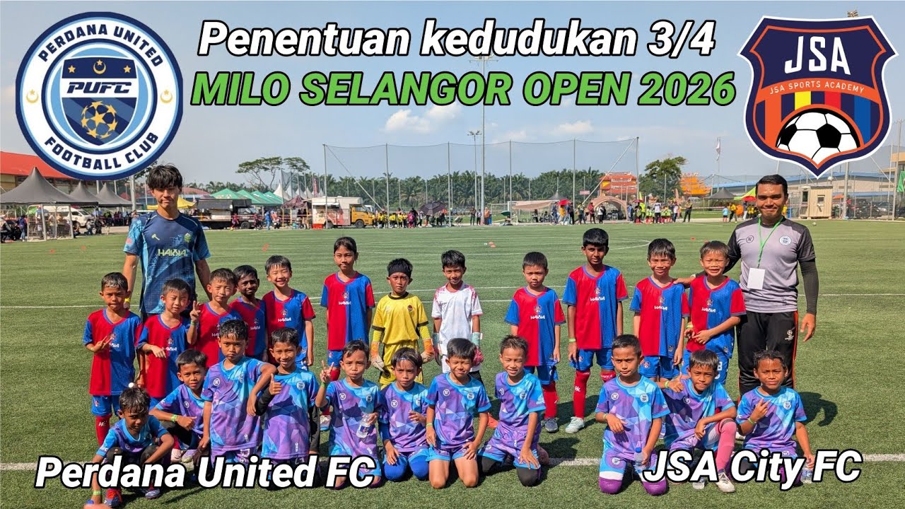 Game experiment pada penentuan kedudukan 3/4 | MILO SELANGOR OPEN 2026.