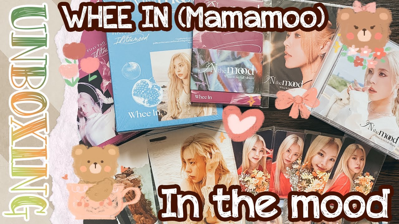 ~ Whee In (Mamamoo) - In the Mood 🍇| Распаковка ~