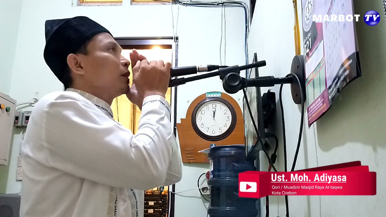 Adzan Suara Lembut - Dzuhur Masjid Raya At-taqwa Kota Cirebon