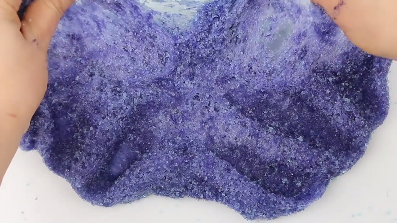 İnanılmaz Yaban mersini Reçeli Gibi Slime DIY Bebek Bezinden Kar Slime, snow slime Bidünya Oyuncak