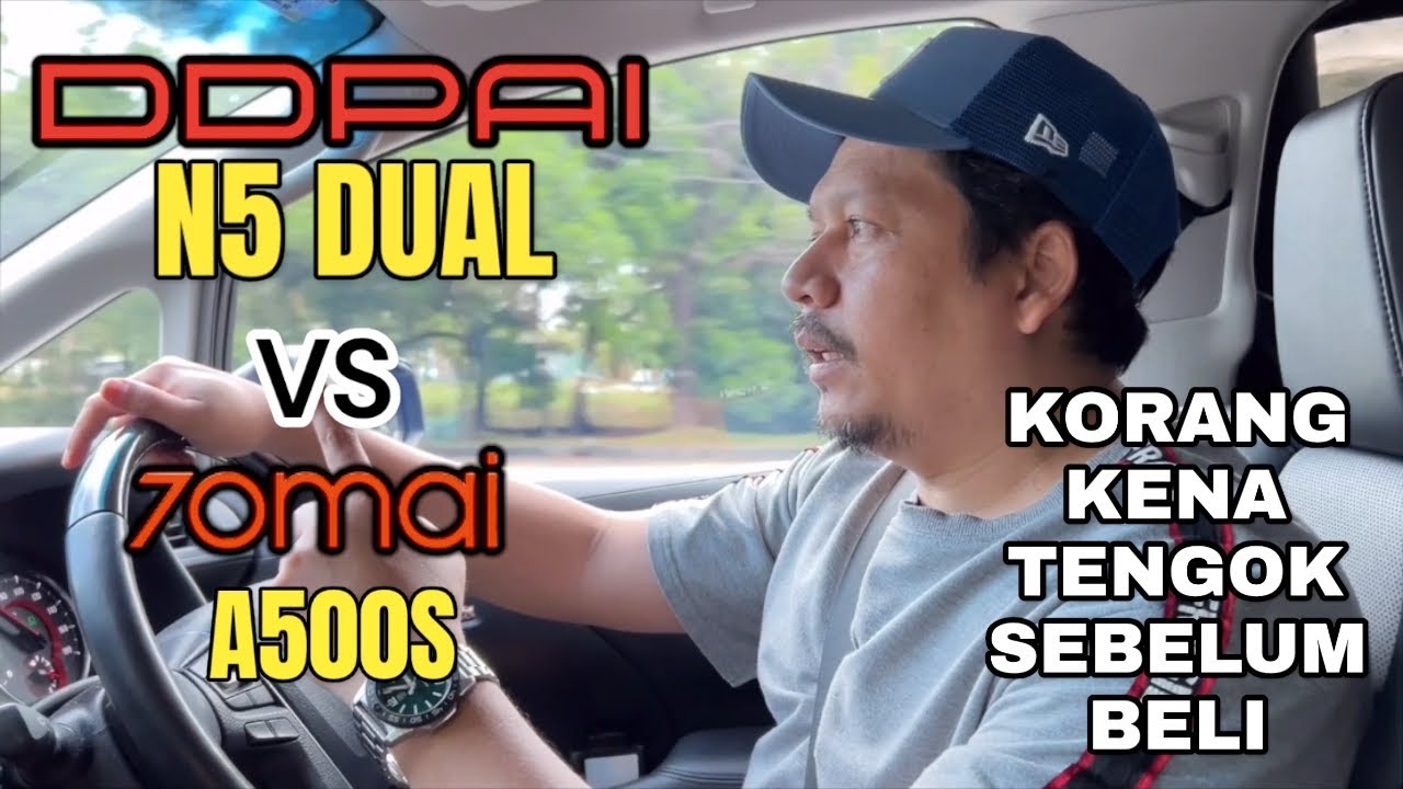 DDPAI N5 DUAL BUAT AKU & NIZAM JAKUN - ADA RADAR & BERCAKAP PULAK #DDPAI #DDPAIdashcam #DDPAIN5dual