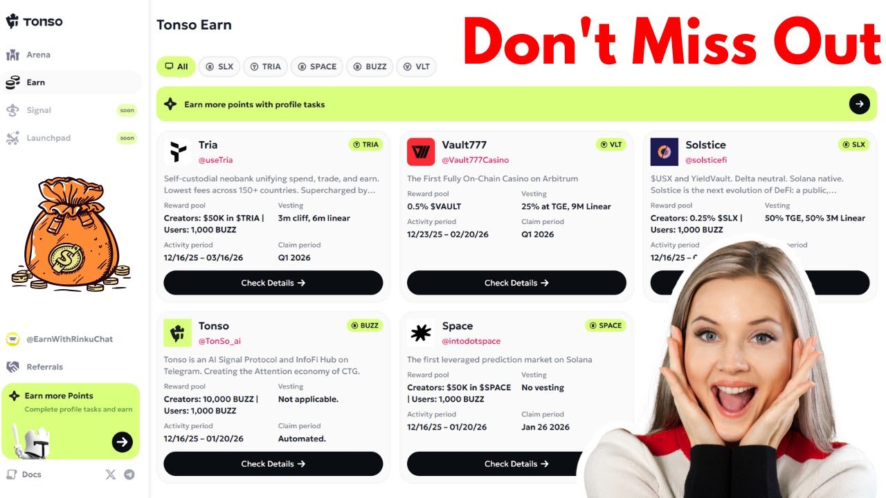 How To Participate Tonso Airdrop ? Kaito AI  Vs Tonso Airdrop | Don't Miss Out |  Giveaway 500$