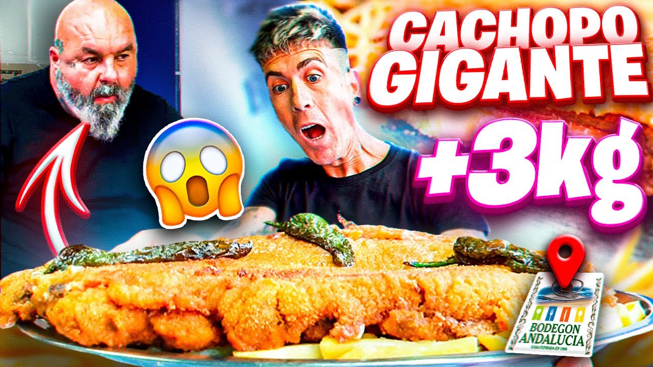 CACHOPO GIGANTE IVANFOOD EN BODEGON ANDALUCIA en San Fernando CADIZ*no cabe en la freidora