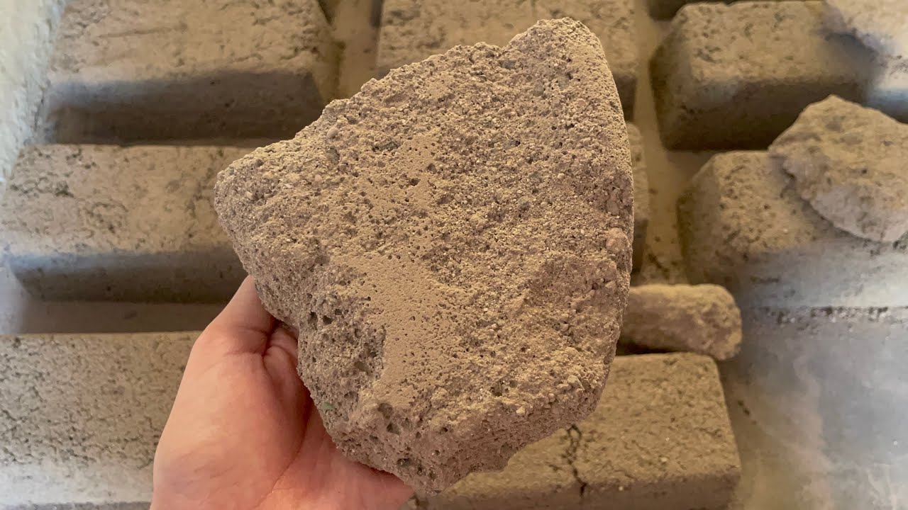 dry floor crumbling ASMR