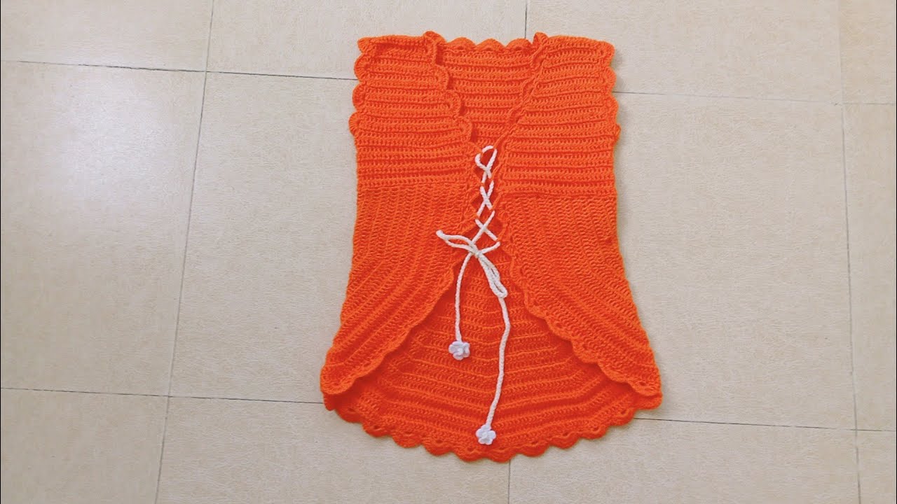 beautiful and easy crochet jacket for any size (tutorial हिन्दी में)