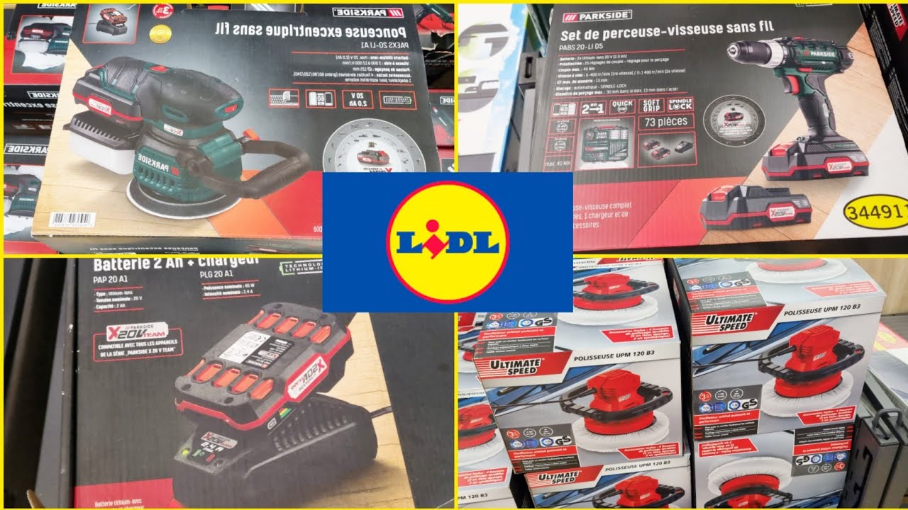 🔨🔧PARKSIDE OUTILLAGE BRICOLAGE LIDL ARRIVAGE 17 MAI 2021