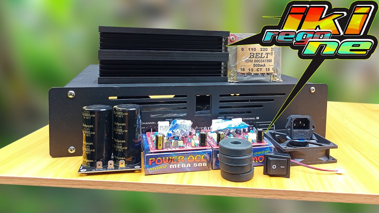 Daftar harga komponen untuk merakit power amplifier socl 500 watt travo 5 ampere besar belt
