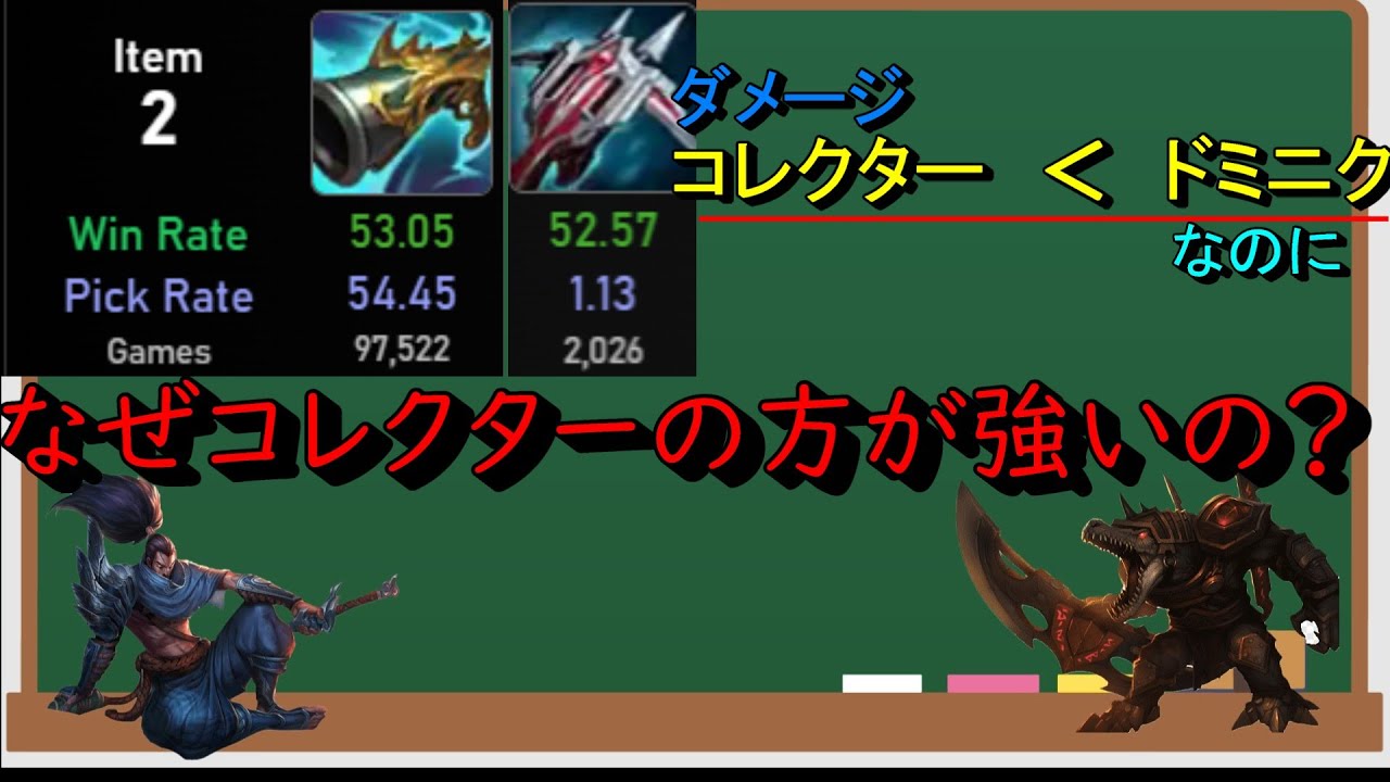 【lol】【解説】そのビルド弱いよ？正しいビルドでランク上がります。