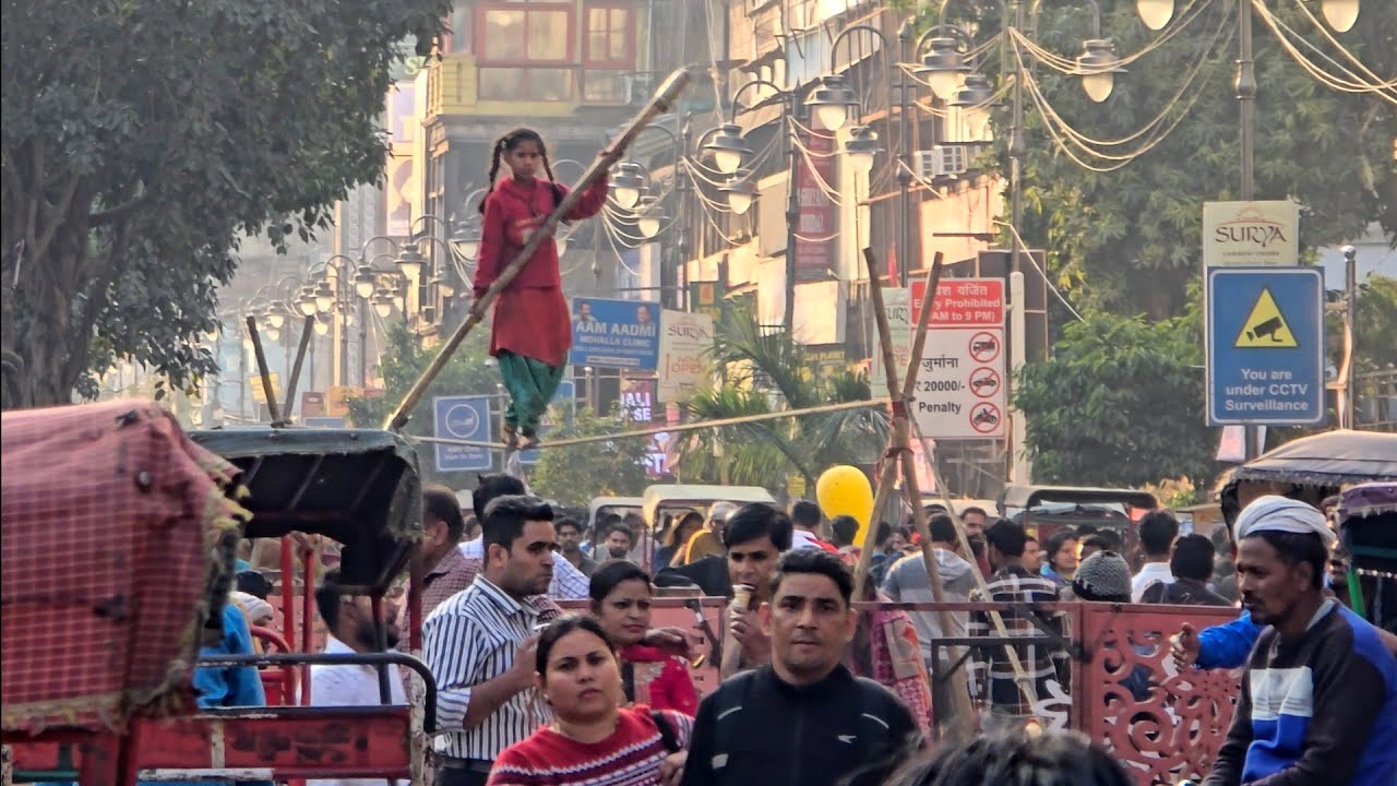 Daily Life in India 🇮🇳 | New Delhi - Chandni Chowk