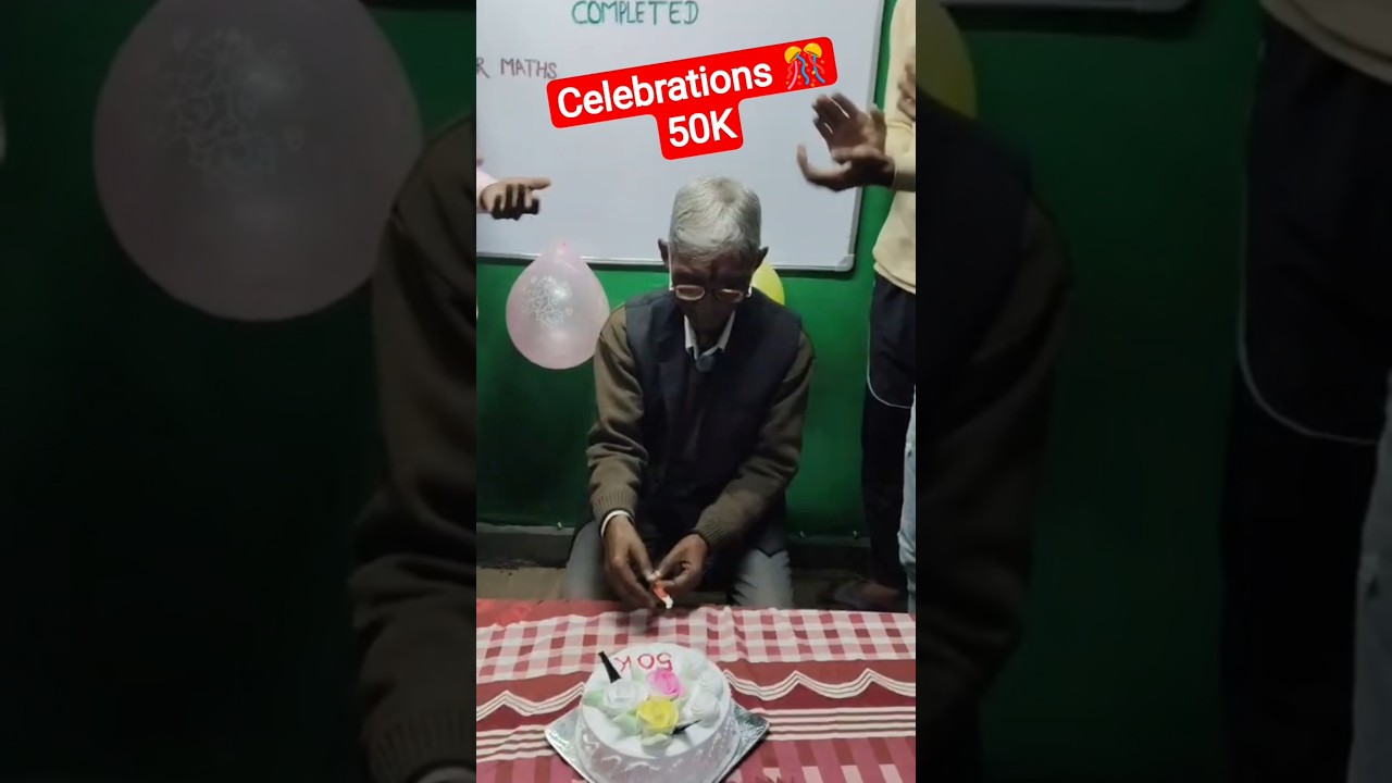 50k celebrations 🎊 
