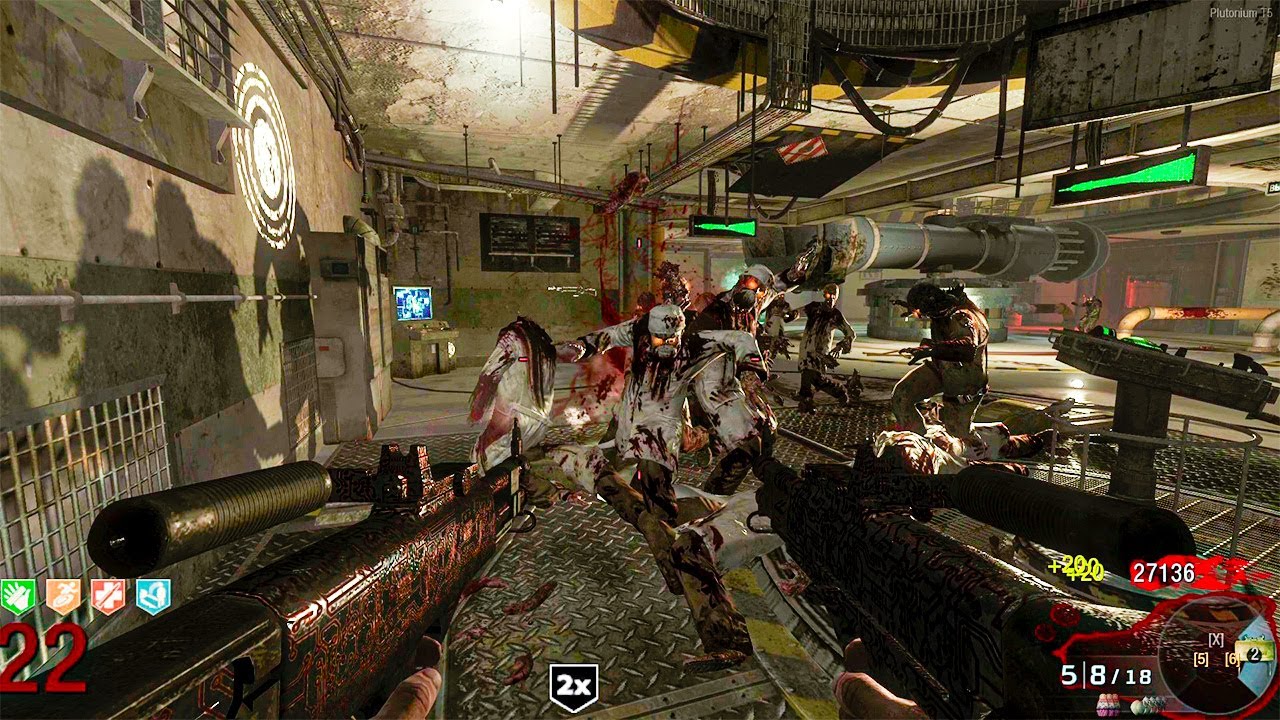 BLACK OPS ZOMBIES: ASCENSION GAMEPLAY (NO COMMENTARY)