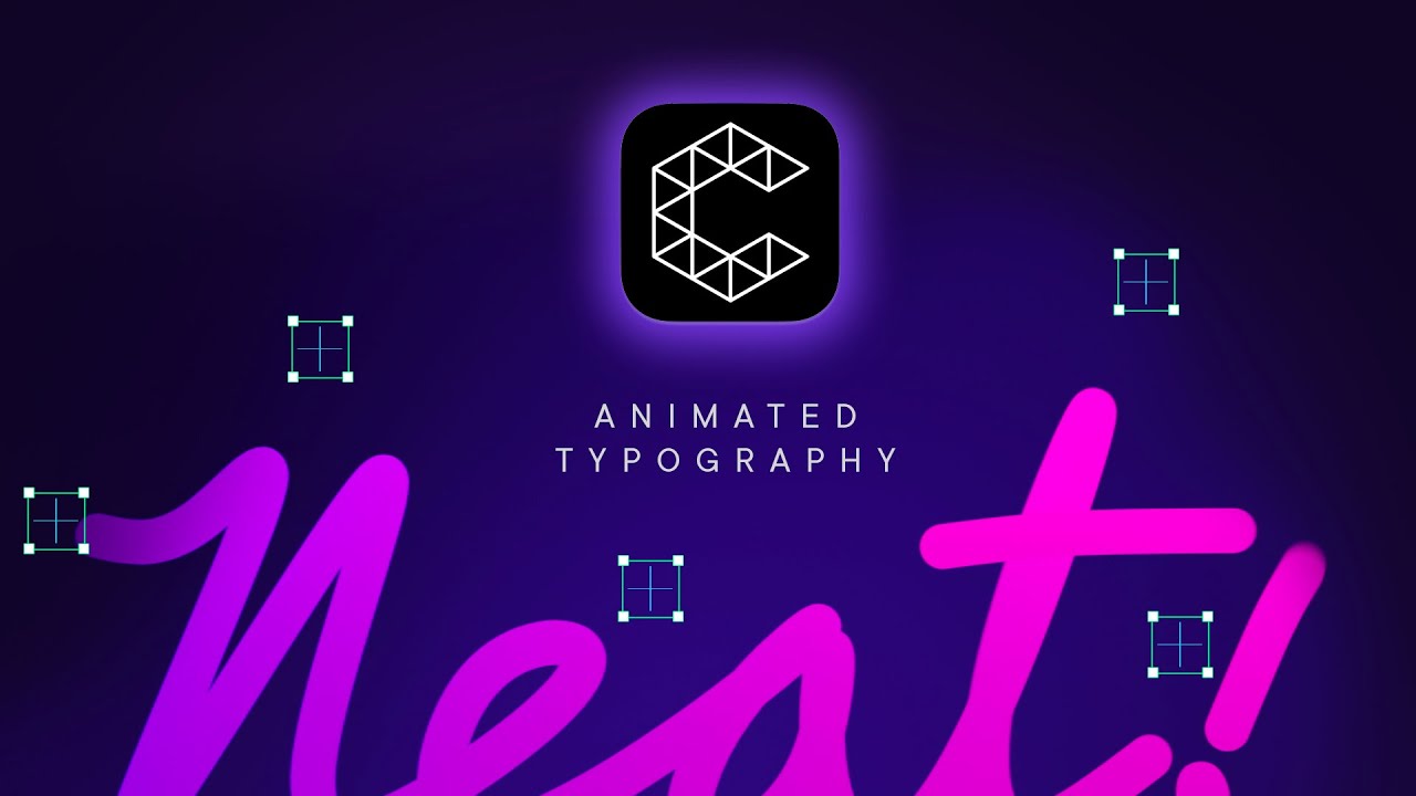 Creating a bouncy text animation in Cavalry