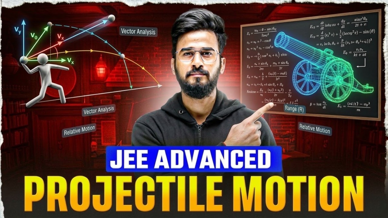 Master Projectile Motion🔥 | JEE Advanced Physics | Sharad sir
