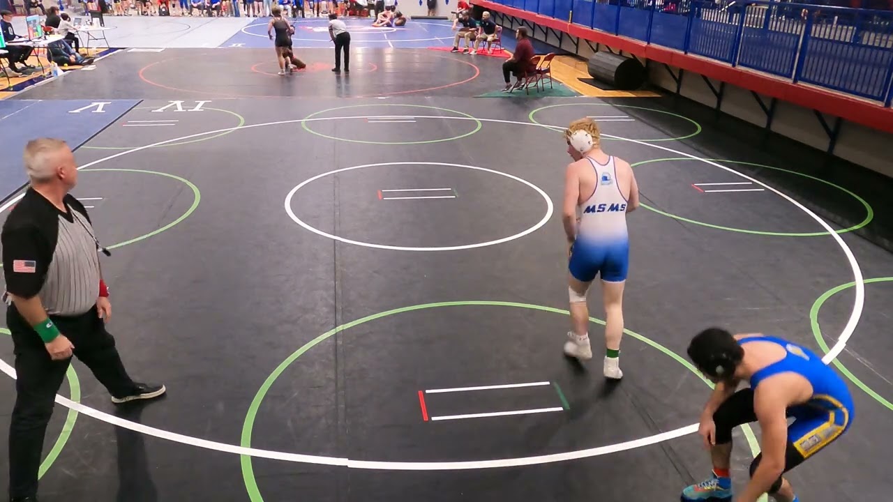120lbs Boys North State Wrestling- Ross Vs Tupelo Part 1