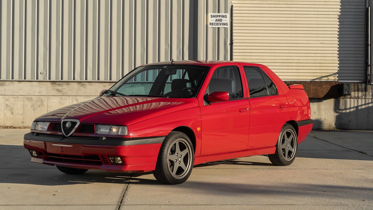 1997 ALFA ROMEO 155 2.5 V6 COLDSTART AND WALKAROUND