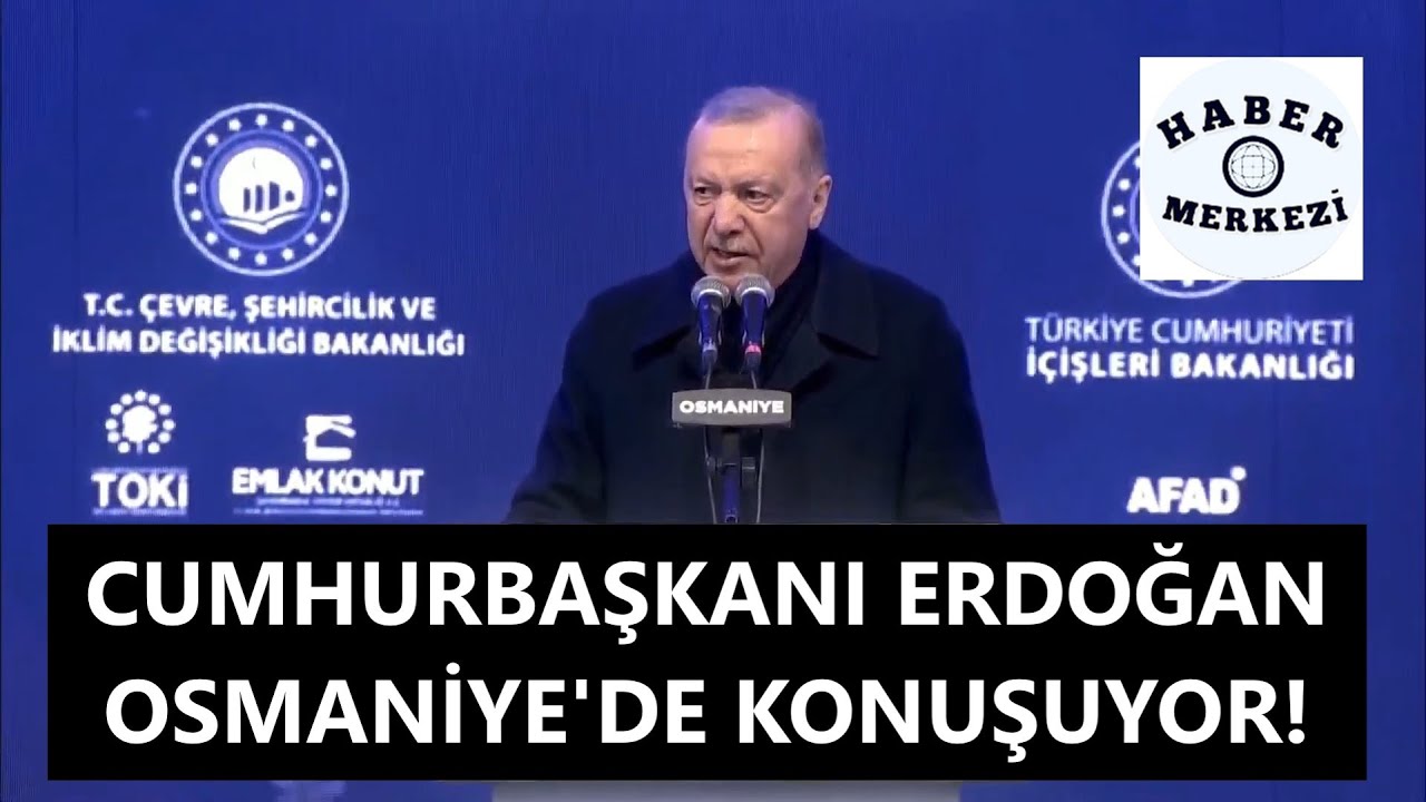 Cumhurbaşkanı Erdoğan, 6 Şubat depremlerinin 3. yılı dolayısıyla Osmaniye'de anma programında!