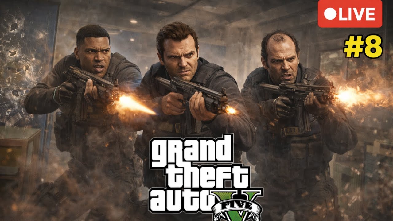 GTA V LIVE #8 - Because GTA 6 Needs 10 Years!