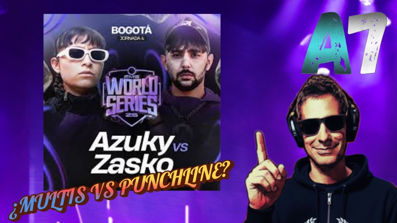 ¿AZUKY O ZASKO? 🤯 REACCIÓN a la BATALLA MÁS CALIENTE de FMS WORLD SERIES COLOMBIA