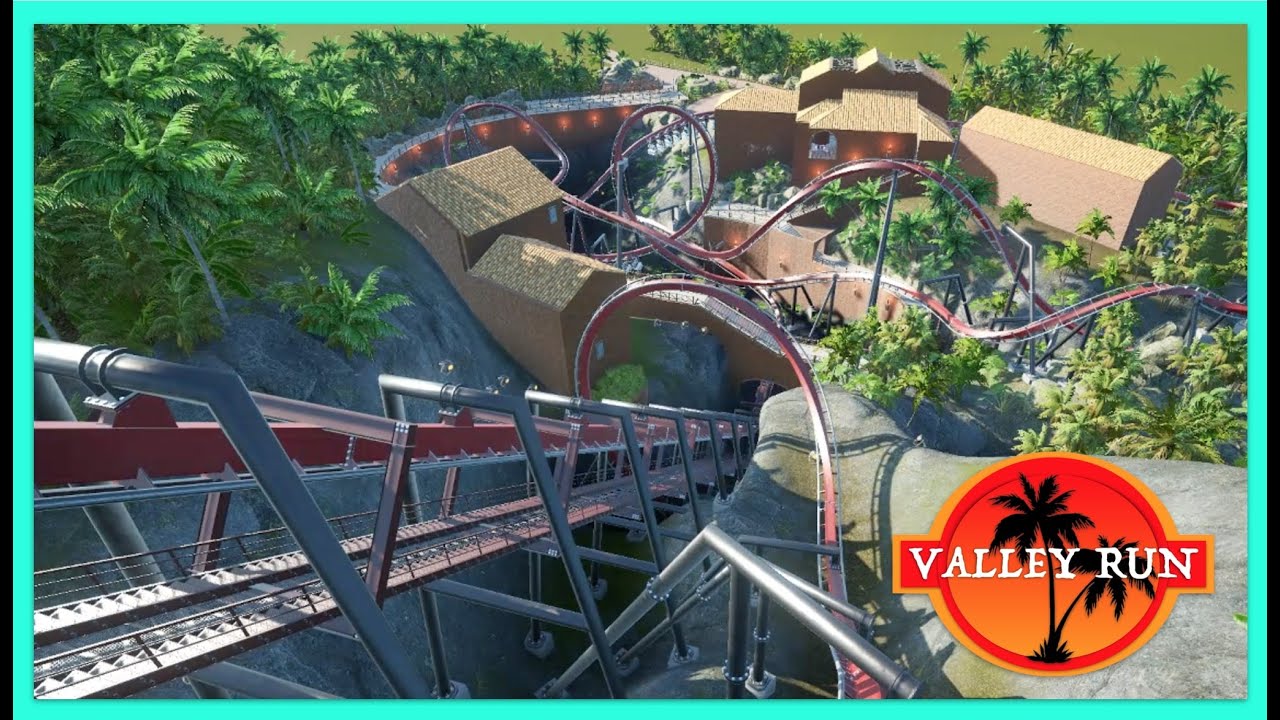 Planet Coaster - VALLEY RUN! Detailed B&M Invert build!