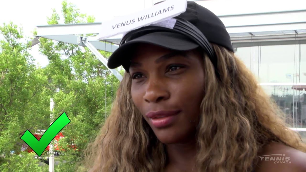 WTA Stars play the guess who headbands game