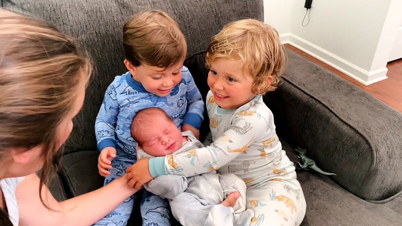 Our Boys meet their Brother For The First Time!!