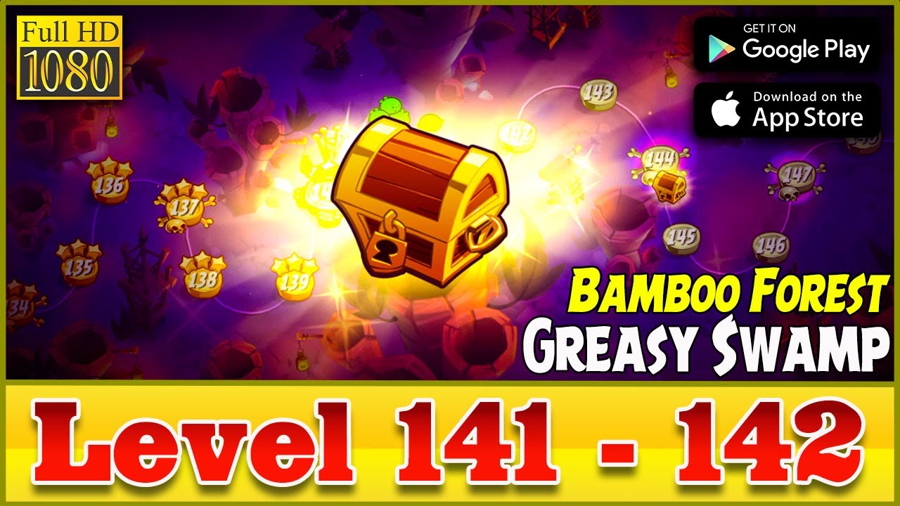 Angry Birds 2: UNLOCKED LEVEL 141 - 142 | Jo's Spell | Gameplay Walkthrough | World Gaming TV