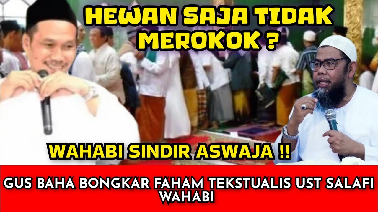 GUS BAHA BONGKAR PENGH1NAAN PENTOLAN SALAFI WAHABI ‼️
