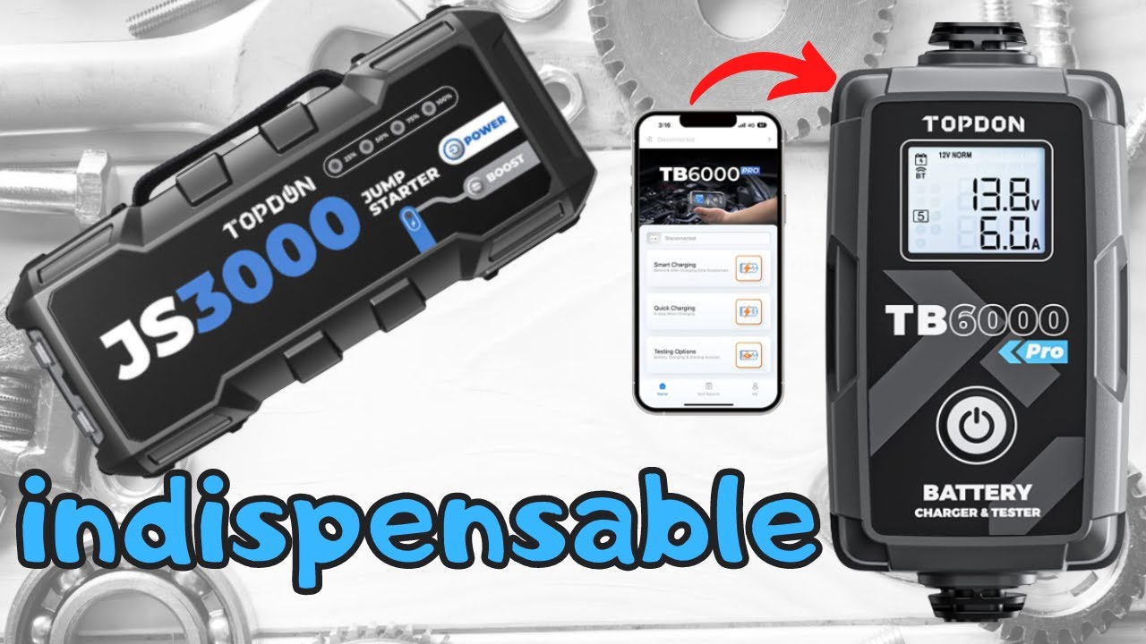 Topdon : la solution pour un démarrage et une charge rapide