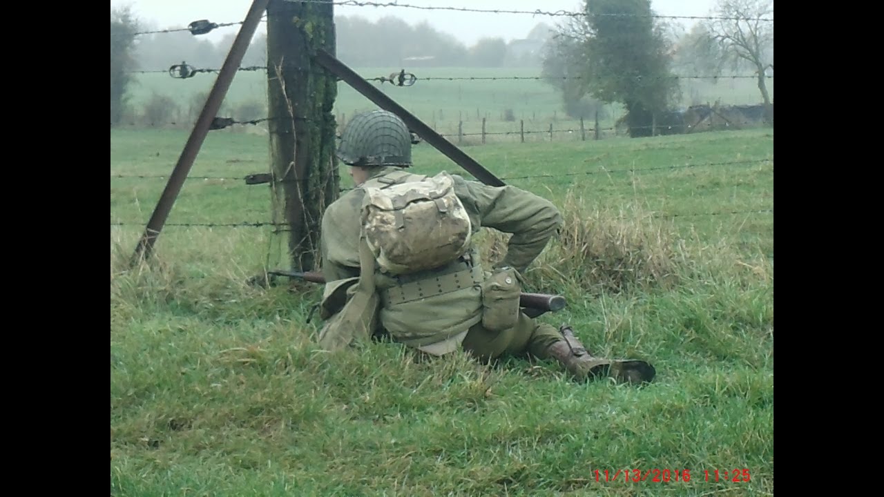 [ww2] Bailleulmont libere, reconstitution de combat