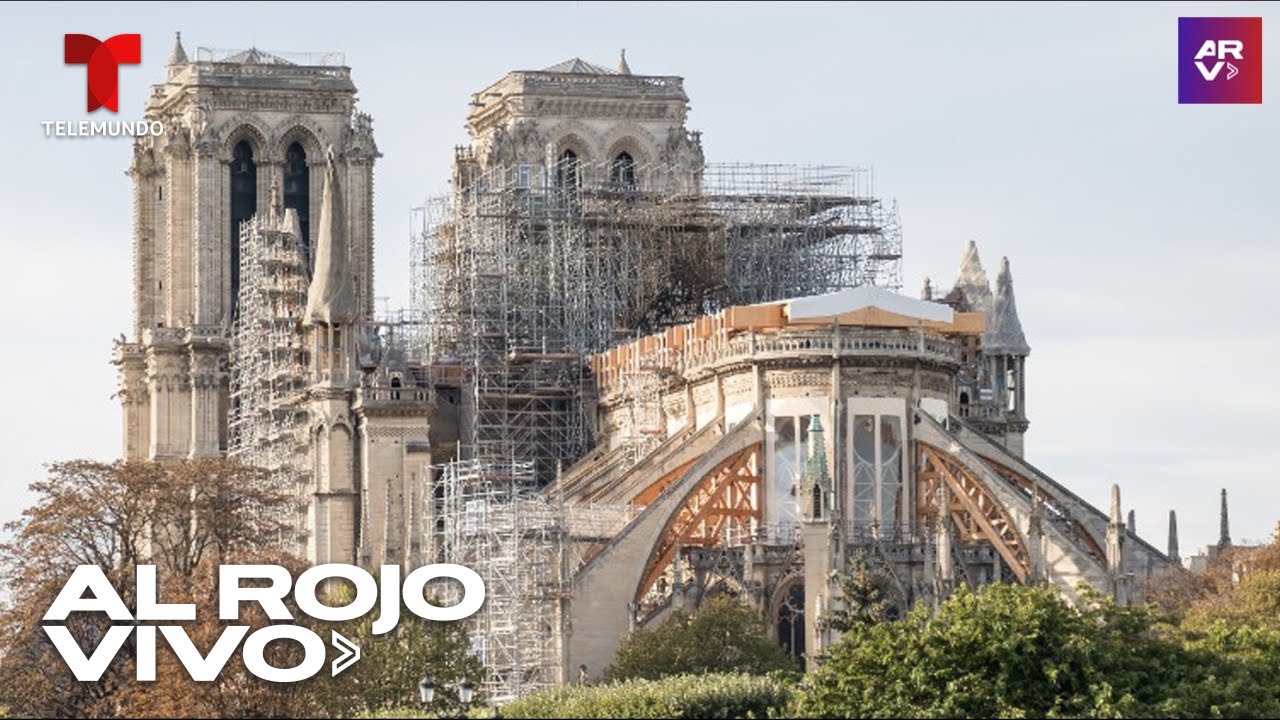 Notre Dame: Descubren antiguo sarcófago en su reconstrucción