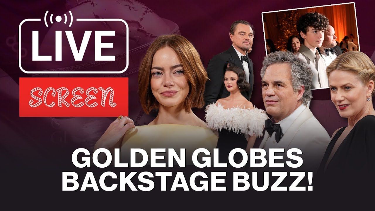 Golden Globes 2026 LIVE: All The Buzz From Backstage LIVE | Golden Globes Awards Winners LIVE