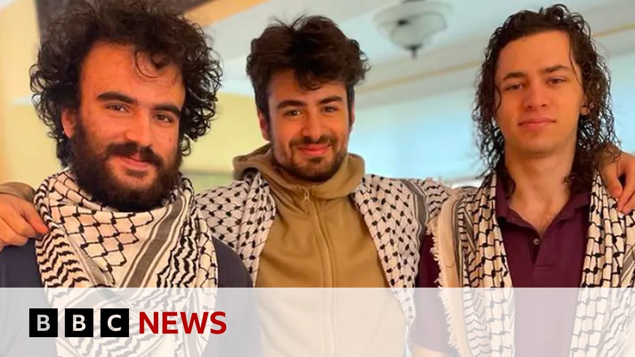 Three Palestinian students shot near Vermont campus | BBC News