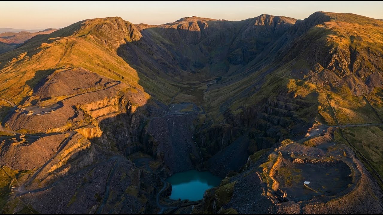 Cwmorthin Quarry from above