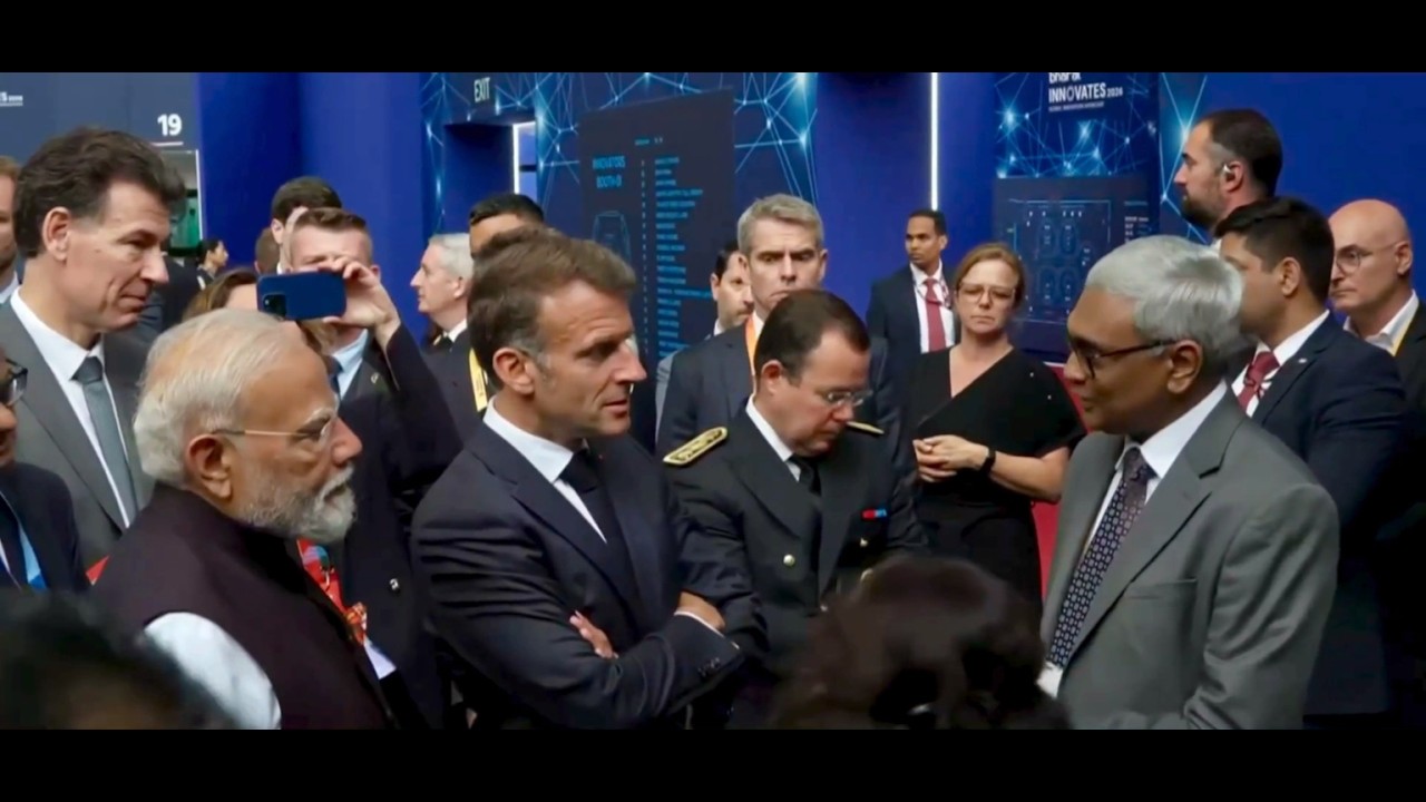 PM Modi & President Macron Engage with QNu Labs on Quantum Security at Bharath Innovates