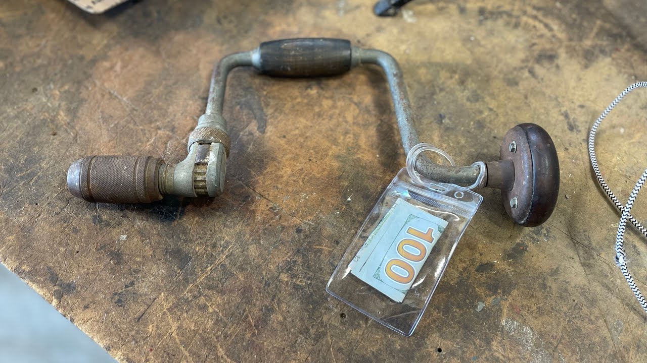 Stanley Carpenters Ratchet Brace 10 inch No. 945 Refresh and Restore.