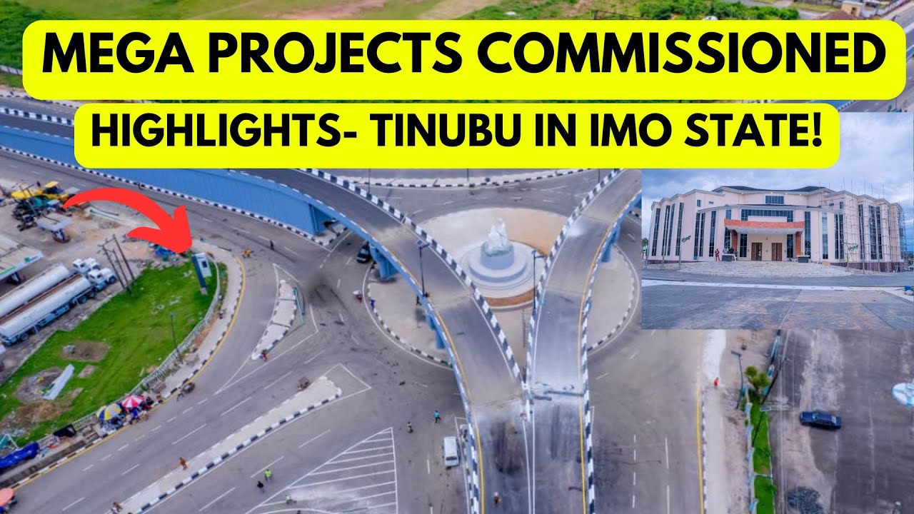 Highlights- Tinubu Storms Imo! Commissions Mega Projects & Launches Uzodimma’s Book