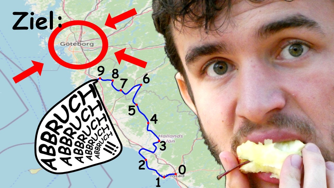 9 Tage Schweden Rucksacktour - Ernst und Böna exploren das Unbekannte