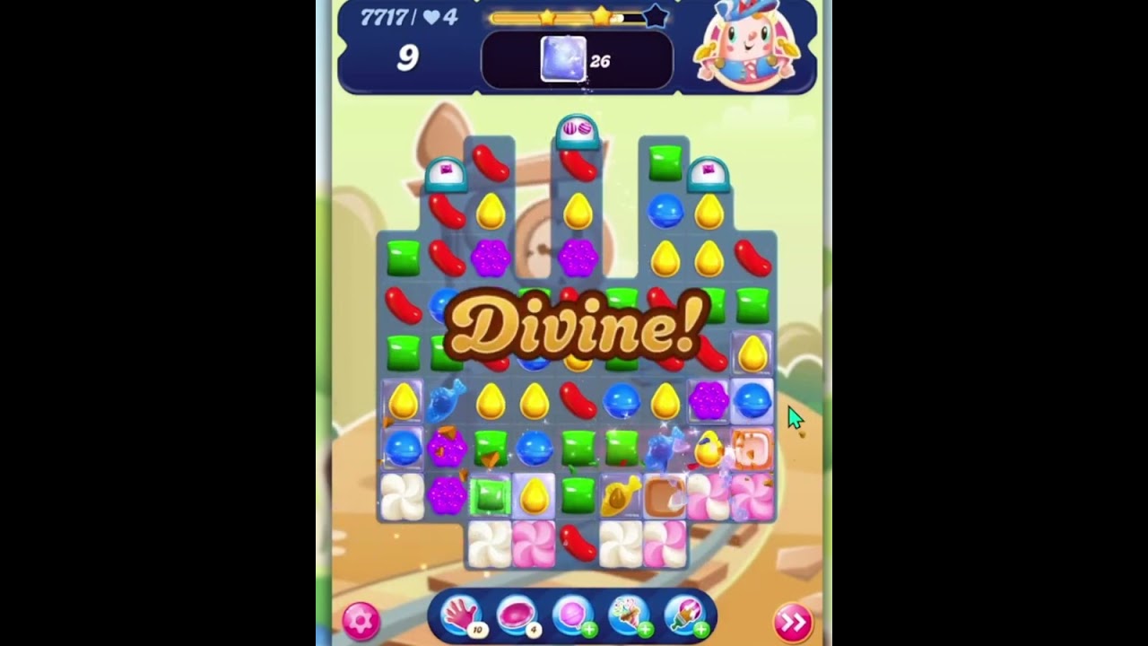 Candy Crush Saga Level 7717 | No Boosters