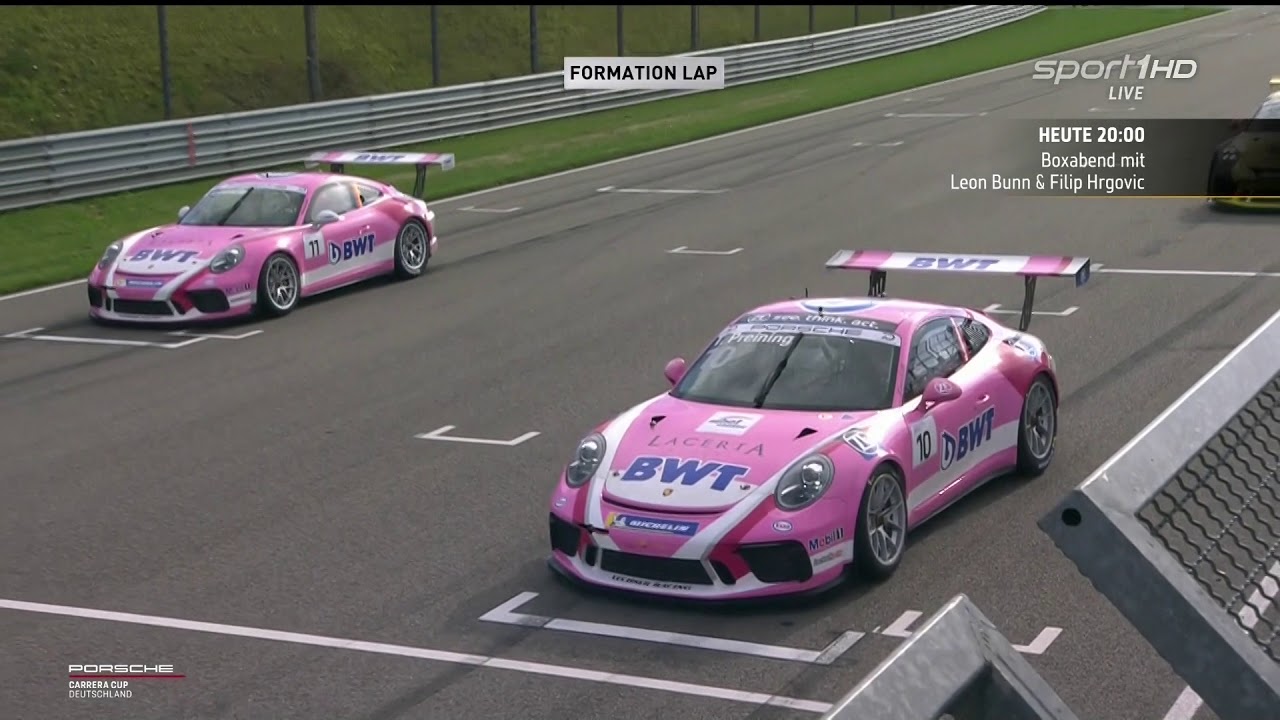 Porsche Carrera Cup, Lauf 11  Rennen, Sachsenring DE 08 09 2018