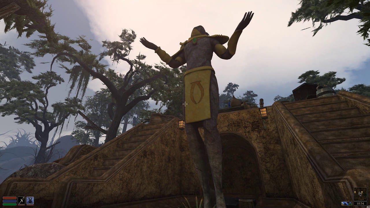 Elder Scrolls III Morrowind 2020 Remastered - Balmora 1440p v.2