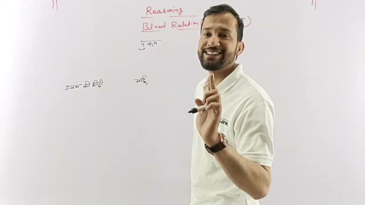Reasoning - Blood Relation || Class - 1|| For Police, Army, JBT, TET and Other competetive Exams