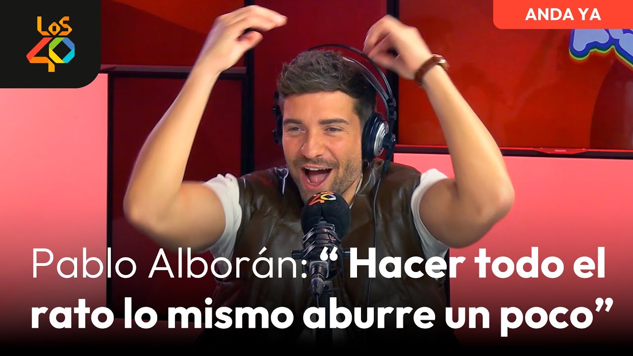 PABLO ALBORÁN presenta CLICKBAIT en Anda Ya: 