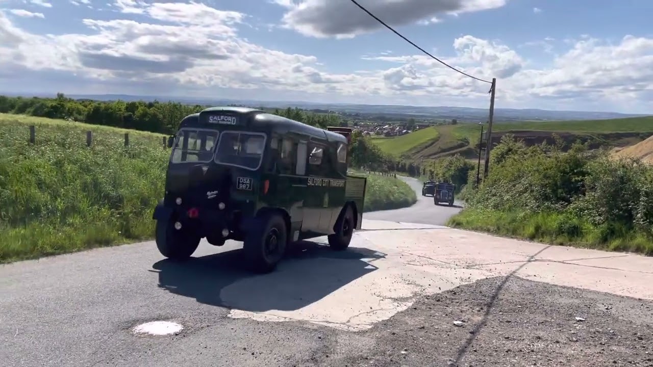 Aec , Dennis and Bedford Returning from the tyne tees run