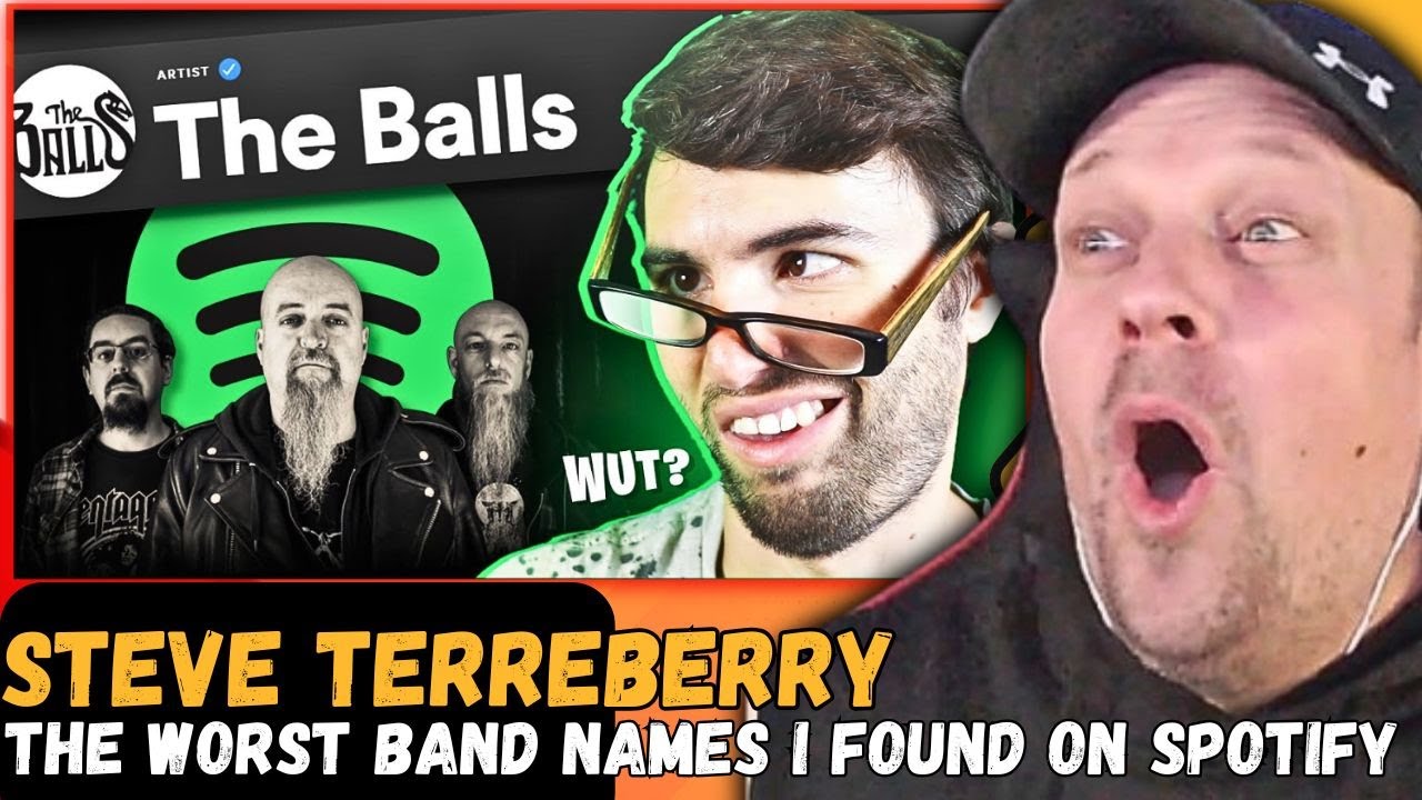 STEVE TERREBERRY Tries To Find The WORST BAND NAMES On Spotify!