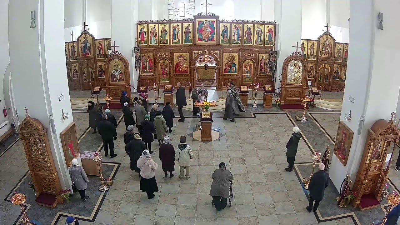 Пятница 3-й седмицы. Прп. Васи́лия исповедника. Литургия Преждеосвященных Даров.