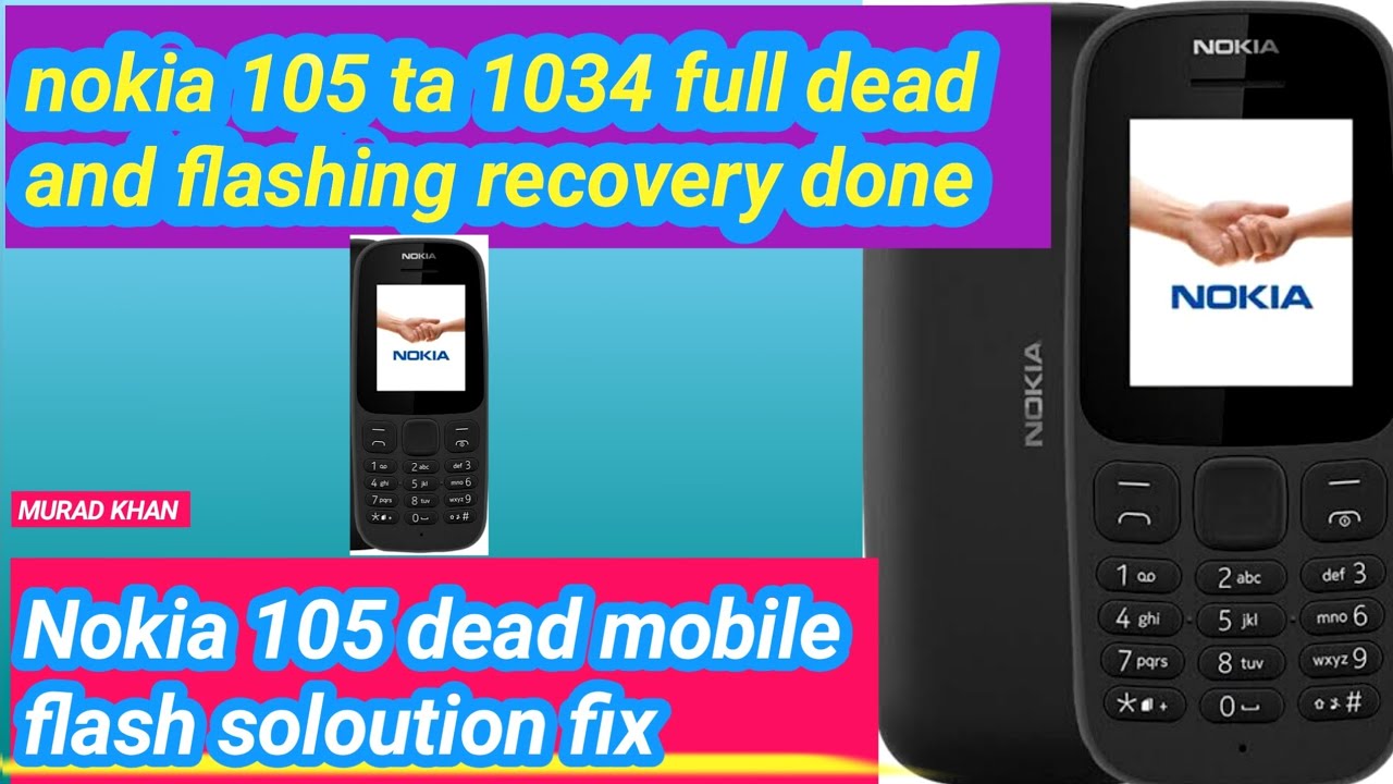 nokia 105 ta 1034 full dead and flashing recovery done ! Nokia 105 dead solution