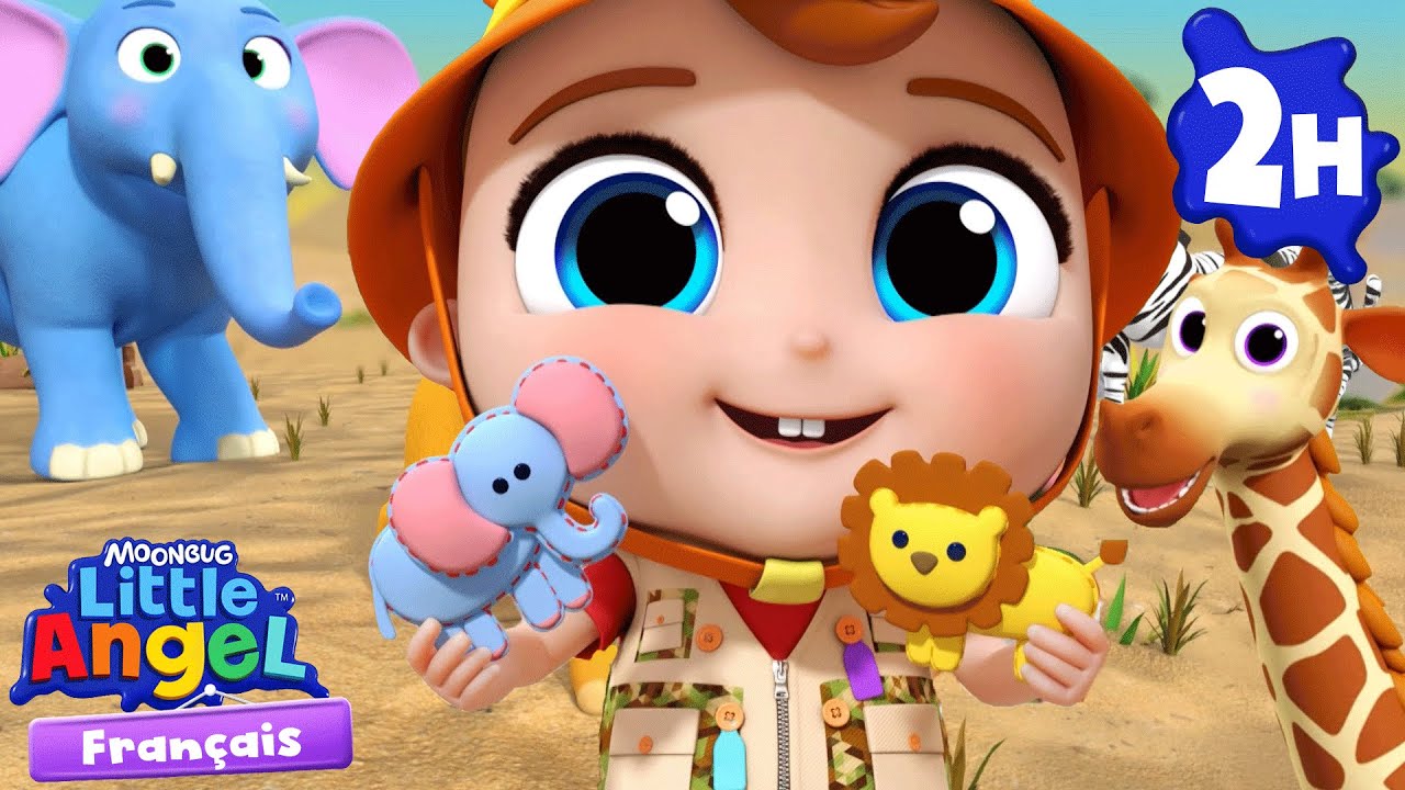 L'habitat des animaux 🦁 Comptines pour les tout-petits | Little World Français