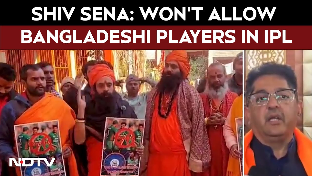 Shiv Sena Warns Against Bangladeshi Players in IPL Amid Bangladesh Tensions