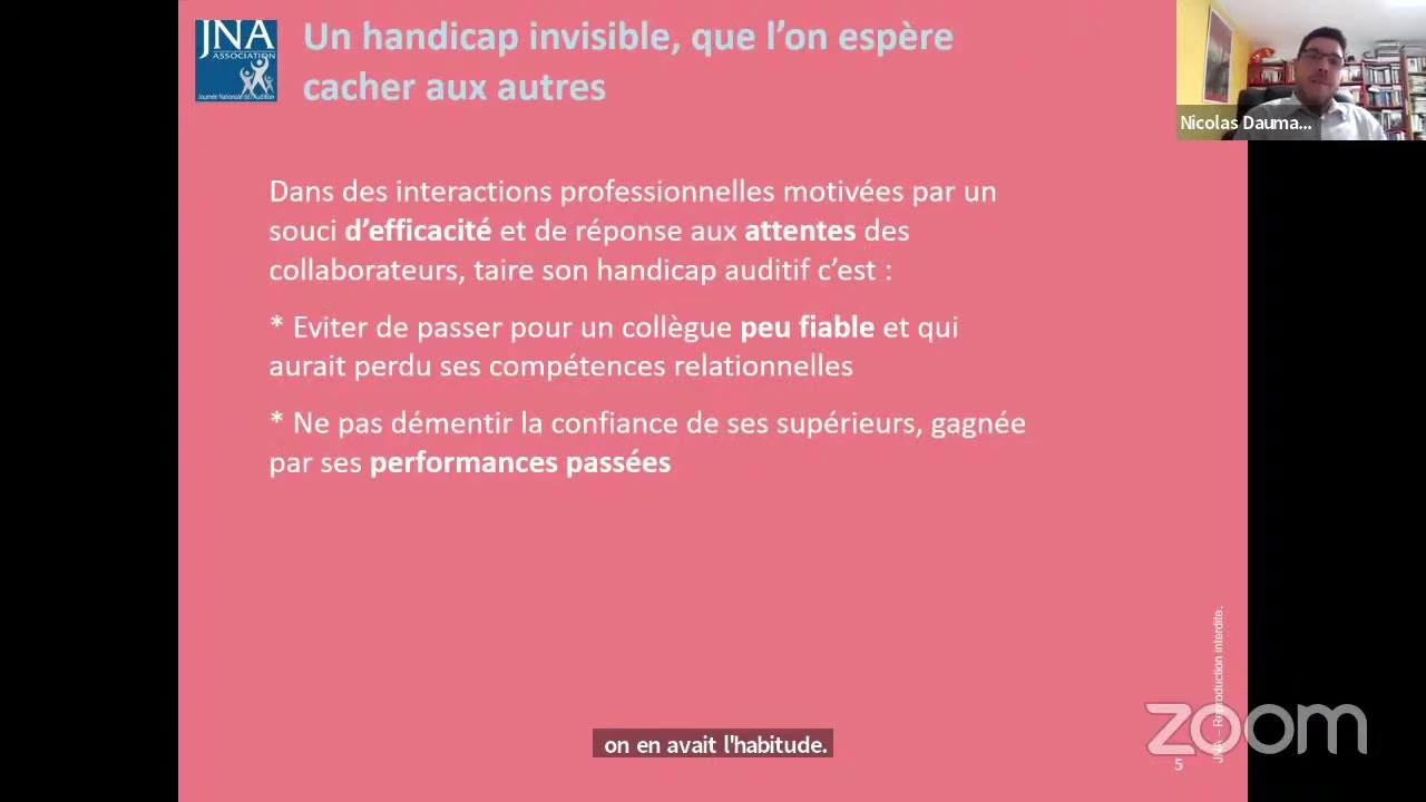 Je suis ou je deviens malentendant.e et je travaille
